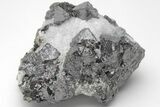 Octahedral Magnetite Crystal Cluster - Russia #209423-1